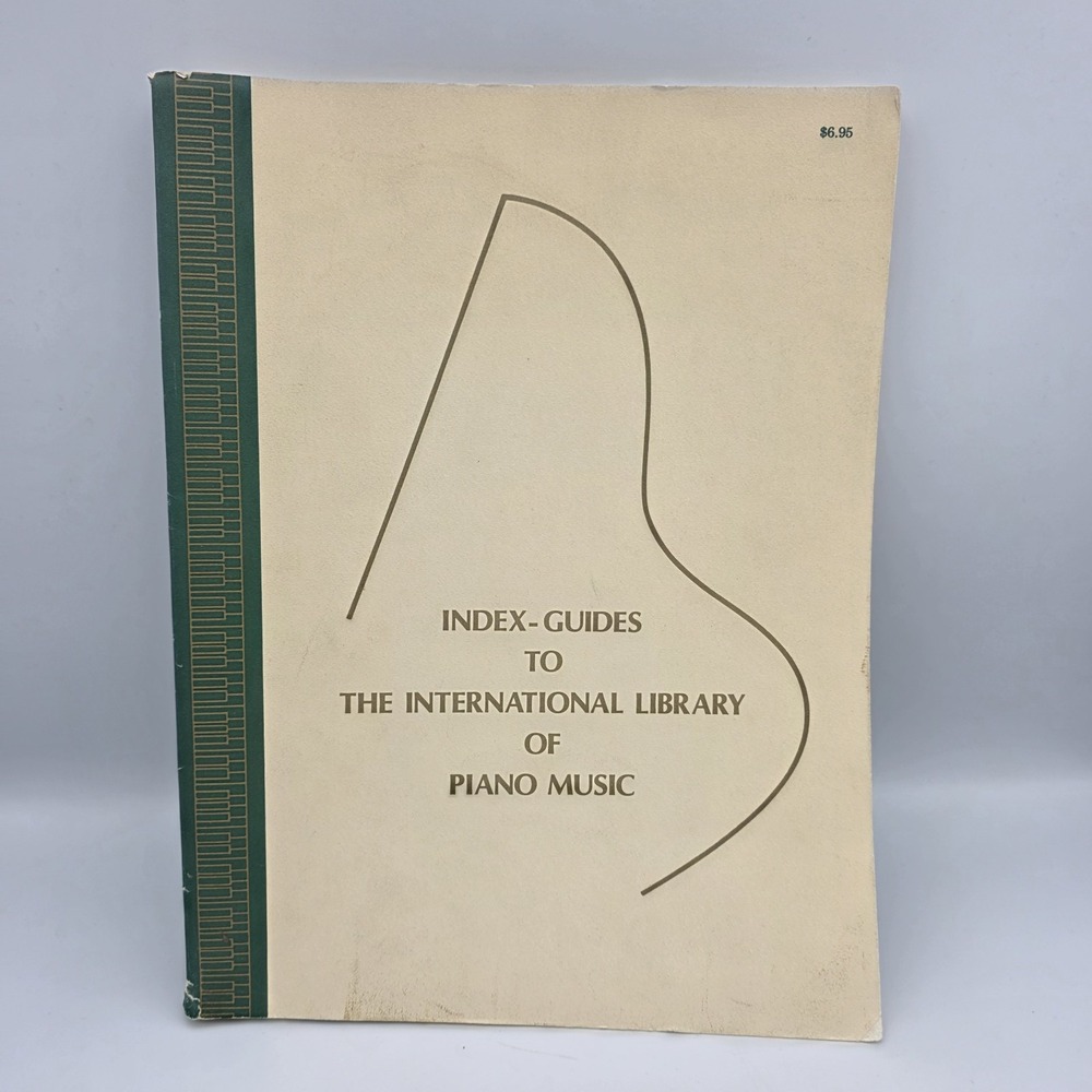 Index Guides To The International Library Of Piano Music Softback Book